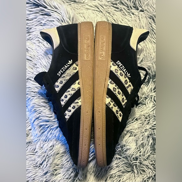 Adidas Handball Spezial Wonder Black Leopard Sneakers - Picture 7 of 10
